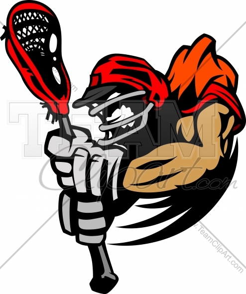 494x590 Lacrosse Clip Art
