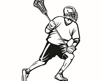 340x270 Lacrosse Logo 2 Sticks Crossed Equipment Field Sports Game