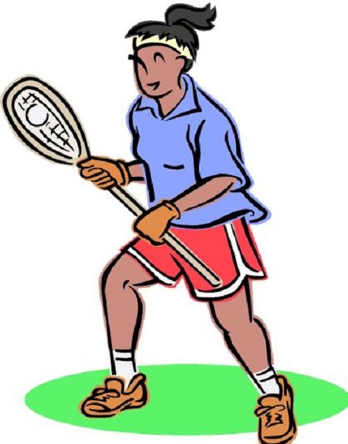 500x637 People Playing Lacrosse Clipart