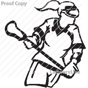 300x300 Girls Lacrosse Clipart