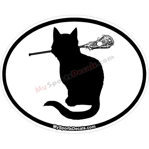 600x600 Pet Lacrosse Oval Decal And Magnets