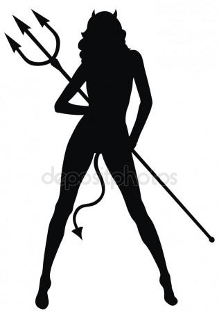 316x450 Devil Woman Stock Vectors, Royalty Free Devil Woman Illustrations