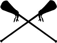 197x150 Lacrosse Sticks Sticker