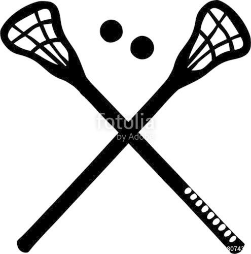 495x500 Crossed Lacrosse Sticks Stock Image And Royalty Free Vector Files