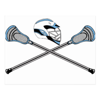 324x324 Lacrosse Stick Postcards Zazzle
