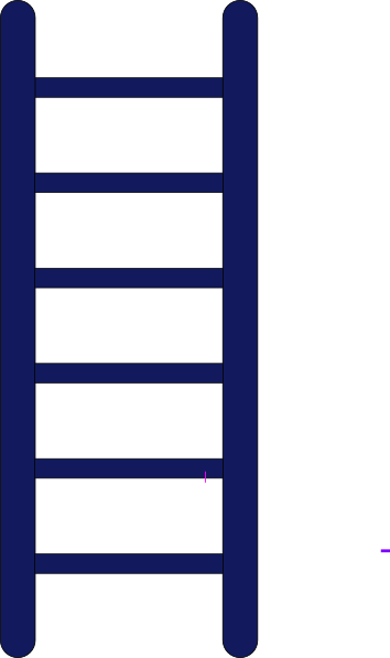 354x597 Ladder Of Growth Clip Art