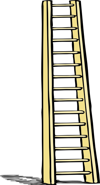 318x591 Ladder Plain Clip Art