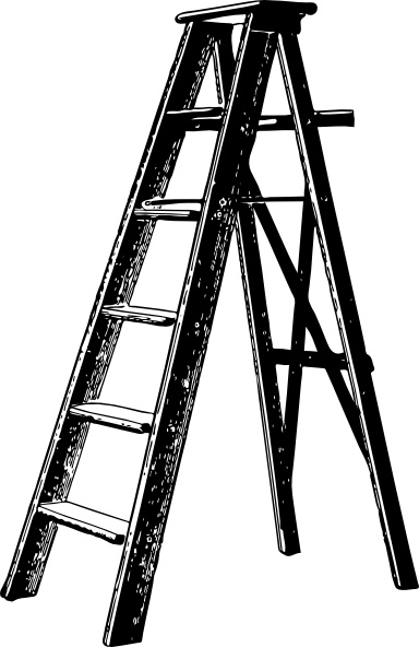 384x592 Ladder Clip Art Free Vector In Open Office Drawing Svg ( Svg
