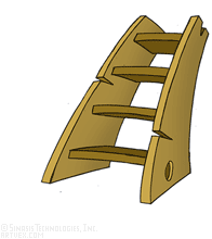 196x220 Ladders Clip Art Royalty Free