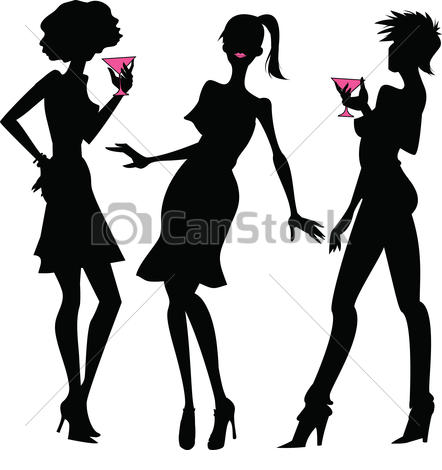 442x470 Ladies Night Out Clip Art