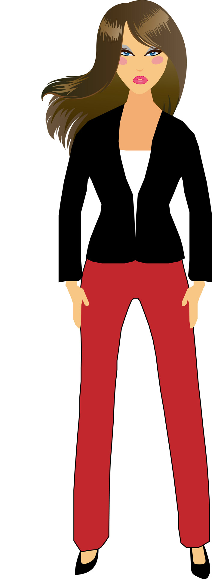 705x1920 Woman Clipart Art