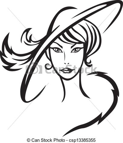 407x470 Beautiful Clipart Pretty Lady