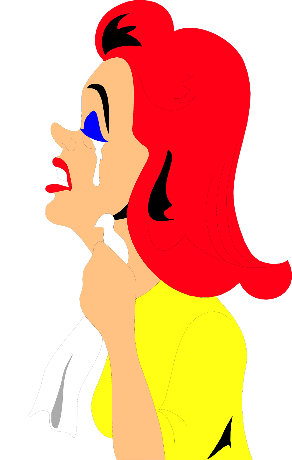 958x1508 Woman Crying Clipart