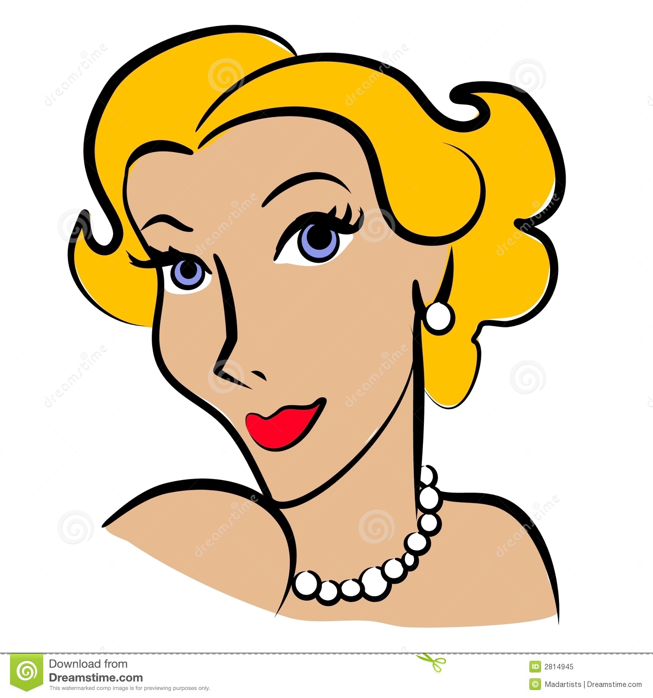 1300x1390 Blue Eyes Clipart Cartoon Lady