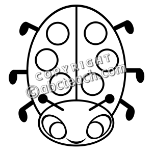300x300 Ladybug Clipart Head