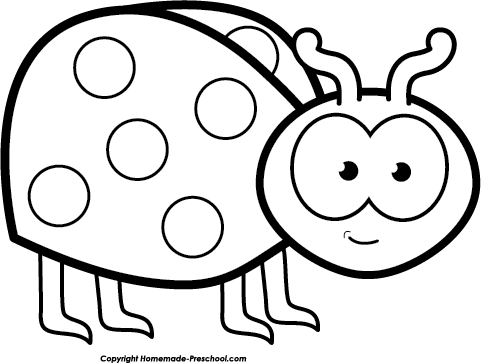 481x363 Ladybug Outline Ladybug Black And White Clipart 5