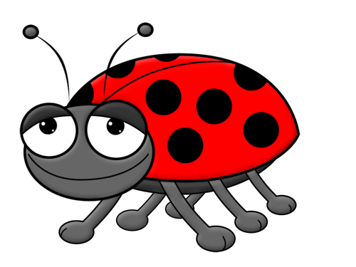 500x375 Ladybug Clipart Cute Cartoon