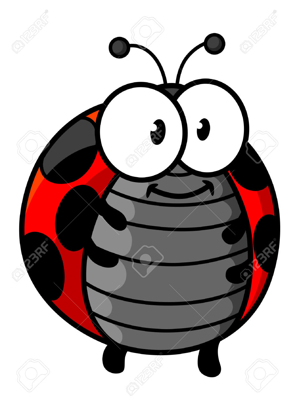 956x1300 Ladybug Clipart Cute Smile
