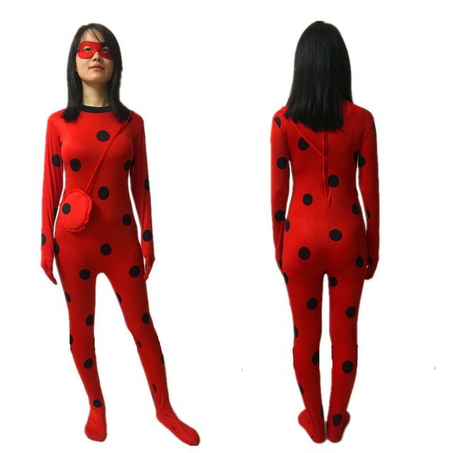 640x640 Women Kids Girls Miraculous Ladybug Costume Cosplay Costumes High