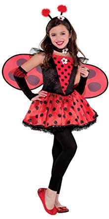 221x445 Children's Totally Ladybug Costume Size Small (4 6