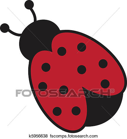 432x470 Clip Art Of Ladybug K5956638