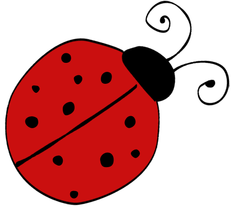 464x415 Ladybug Clipart Simple