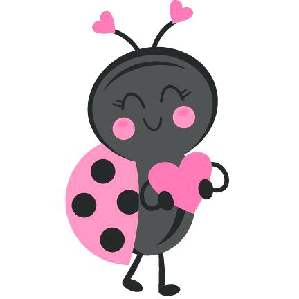 432x432 Marvelous Mesmerizing Ladybug Outline Image Valentine Clip Art