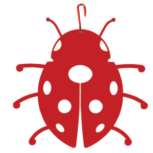 300x300 Ladybug Silhouette