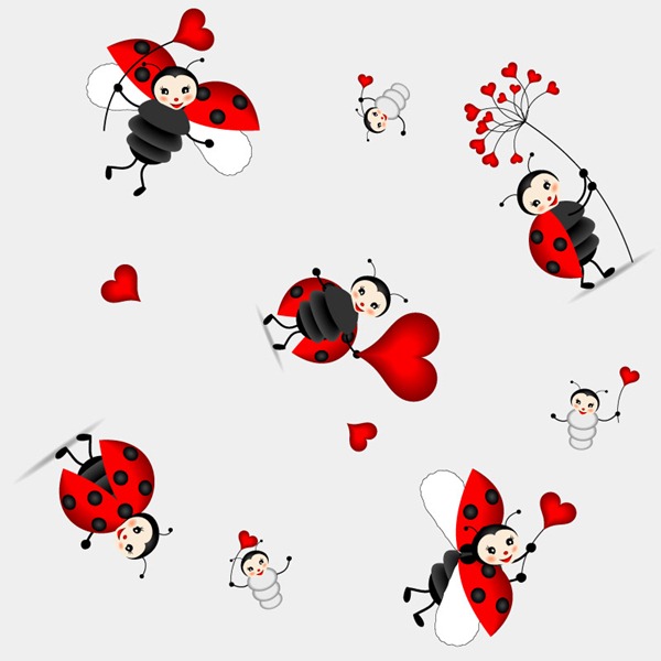 600x600 Photo Collection Cute Ladybug Wallpaper