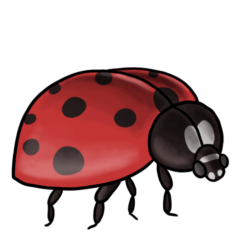 500x500 Free Ladybug Clip Art 8