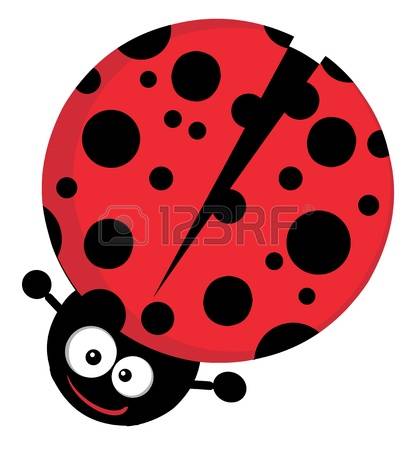414x450 Lady Bugs Clipart