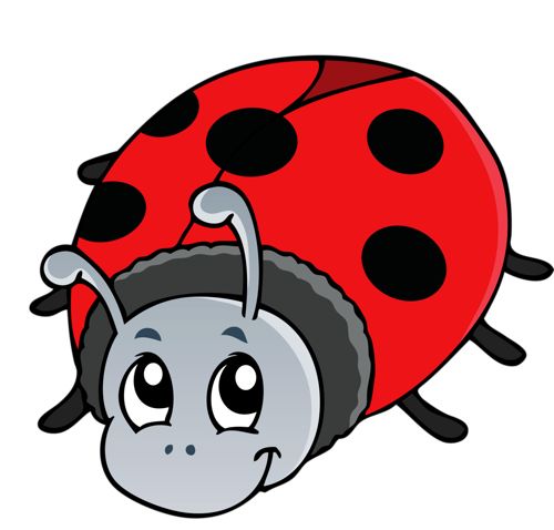 500x478 214 Best ~clip Art Ladybugs~ Images Diy, Clip Art