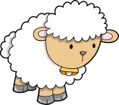 168x149 Cute Lamb Clip Art Cliparts