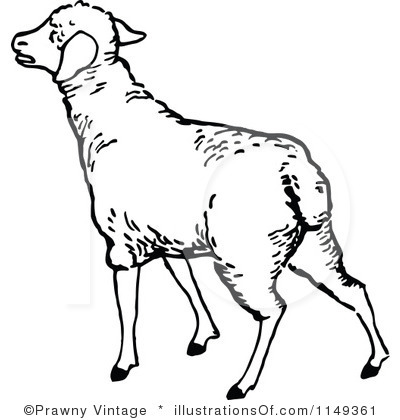 400x420 Clipart Of Lambs And Sheep