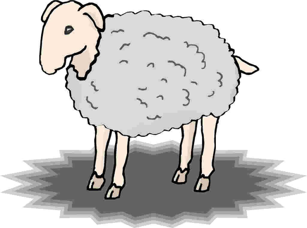 1024x760 Lamb Outline Sheep Clip Art Free Clipart Images Image