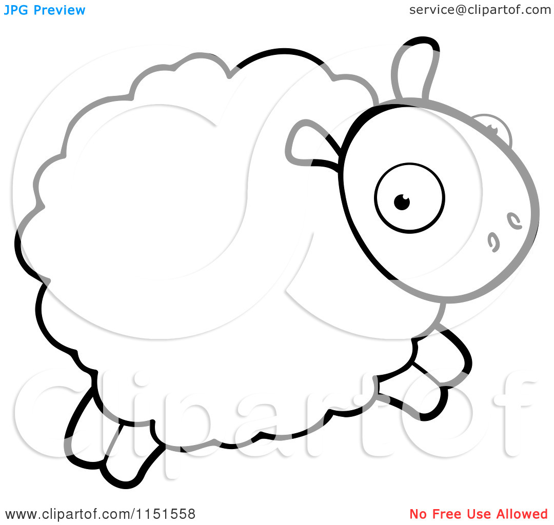 1080x1024 Cute Lamb Clipart