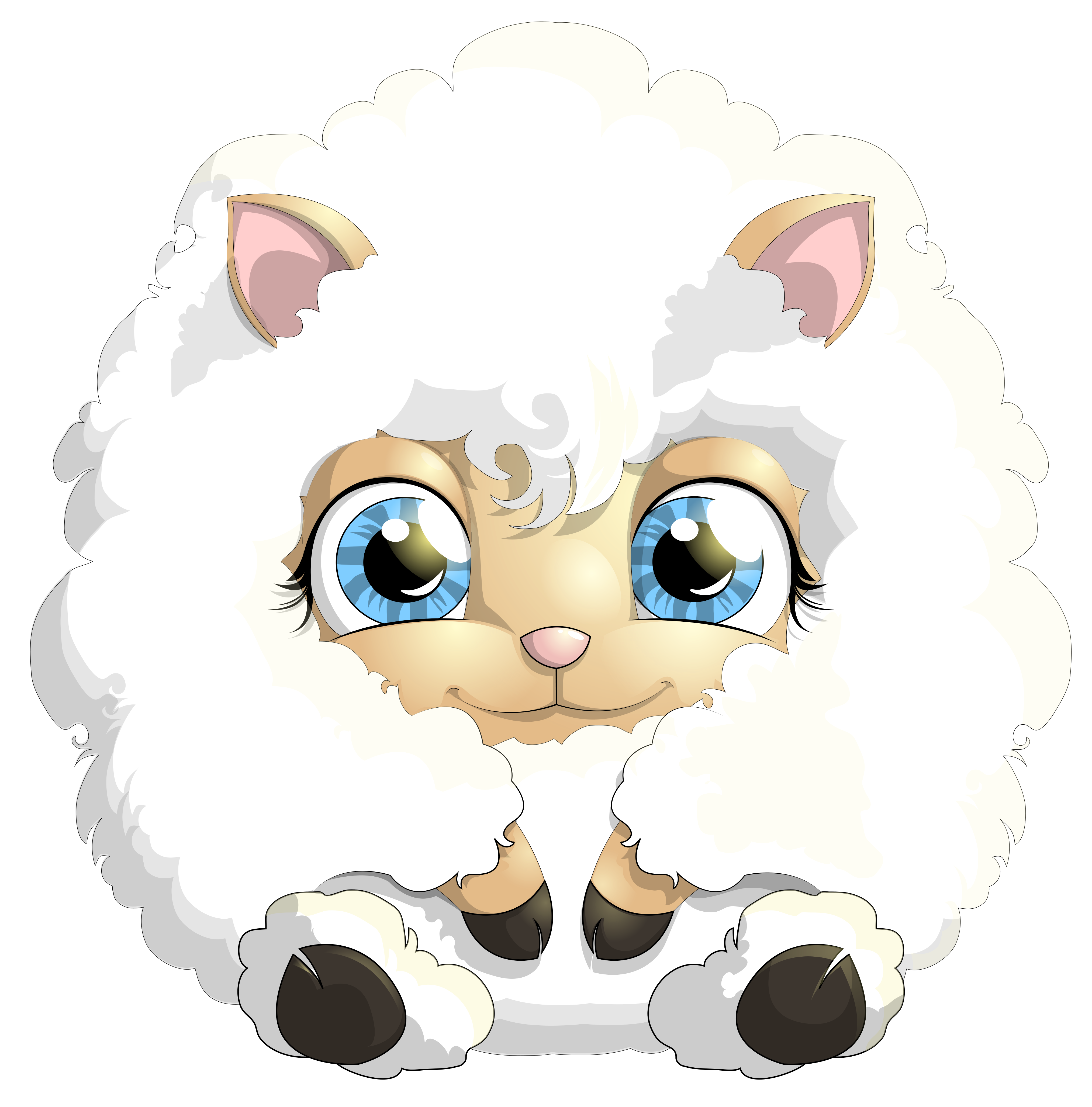 4052x4108 Cute Lamb Png Clipart Pictureu200b Gallery Yopriceville