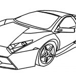 150x150 Lamborghini Coloring Pages