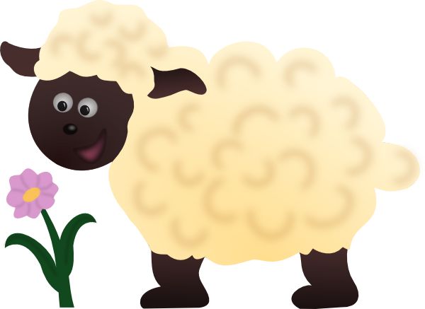 600x437 206 Best Sheep Amp Lambs Images Black, Clip Art
