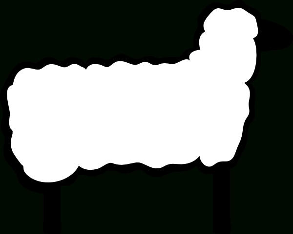 600x481 Cartoon Lamb Clip Art