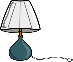 300x258 Lamp Clipart Image