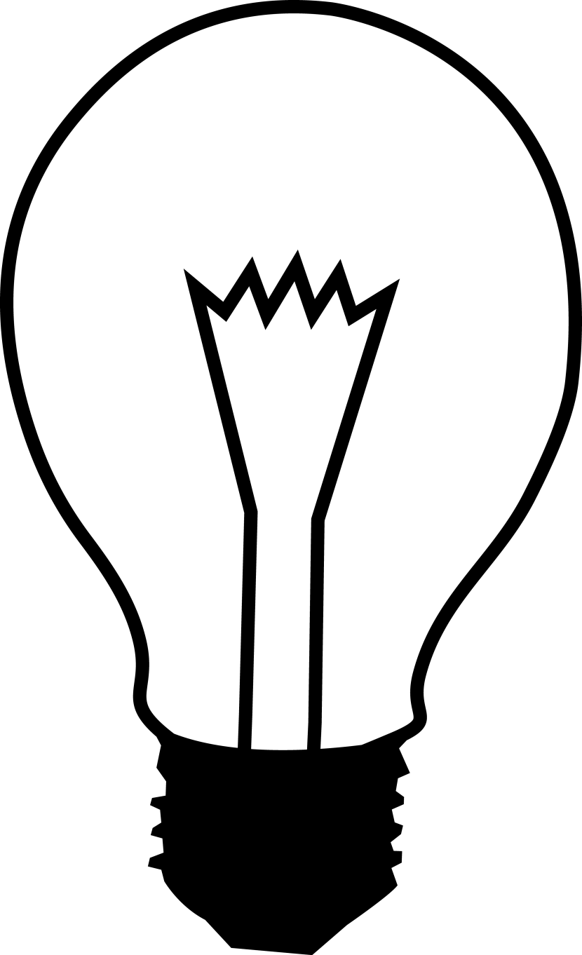 830x1362 Lightbulb Free Light Bulb Clip Art