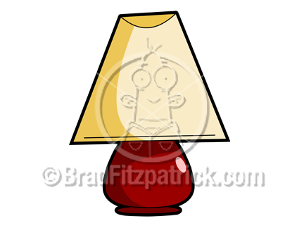 432x324 Cartoon Lamp Clipart Picture Royalty Free Lamp Clip Art Licensing.