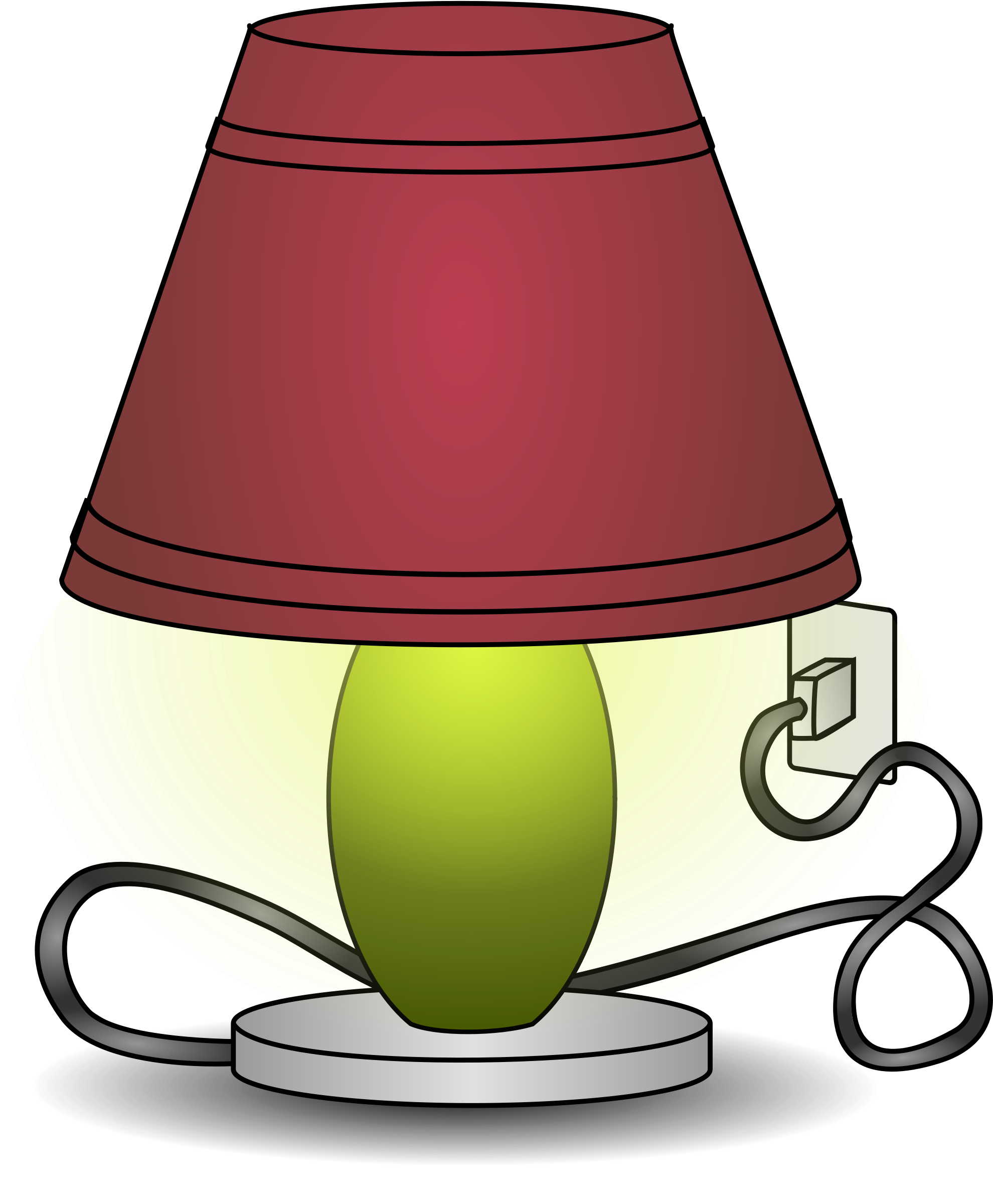 1980x2400 Lamp Clip Art