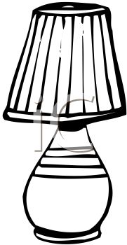 181x350 Lamp Clipart Black Object