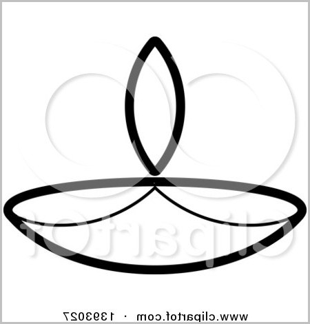 450x470 Modern Looks Table Lamp Clipart Black And White Effectively