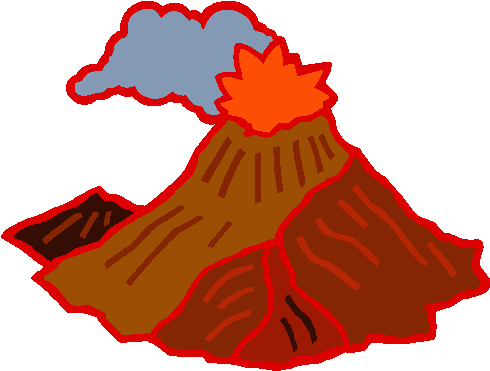 490x371 Clip Art Volcano Many Interesting Cliparts
