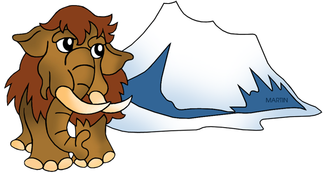 648x343 Landforms Clip Art By Phillip Martin, Glaciers