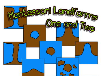 350x263 Montessori 3 Part Cards Landforms Drawings Amp Photos By Lcallard21