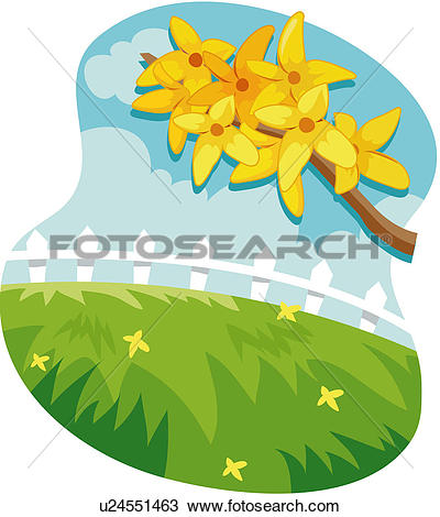 400x470 Landscape Scenic Clipart